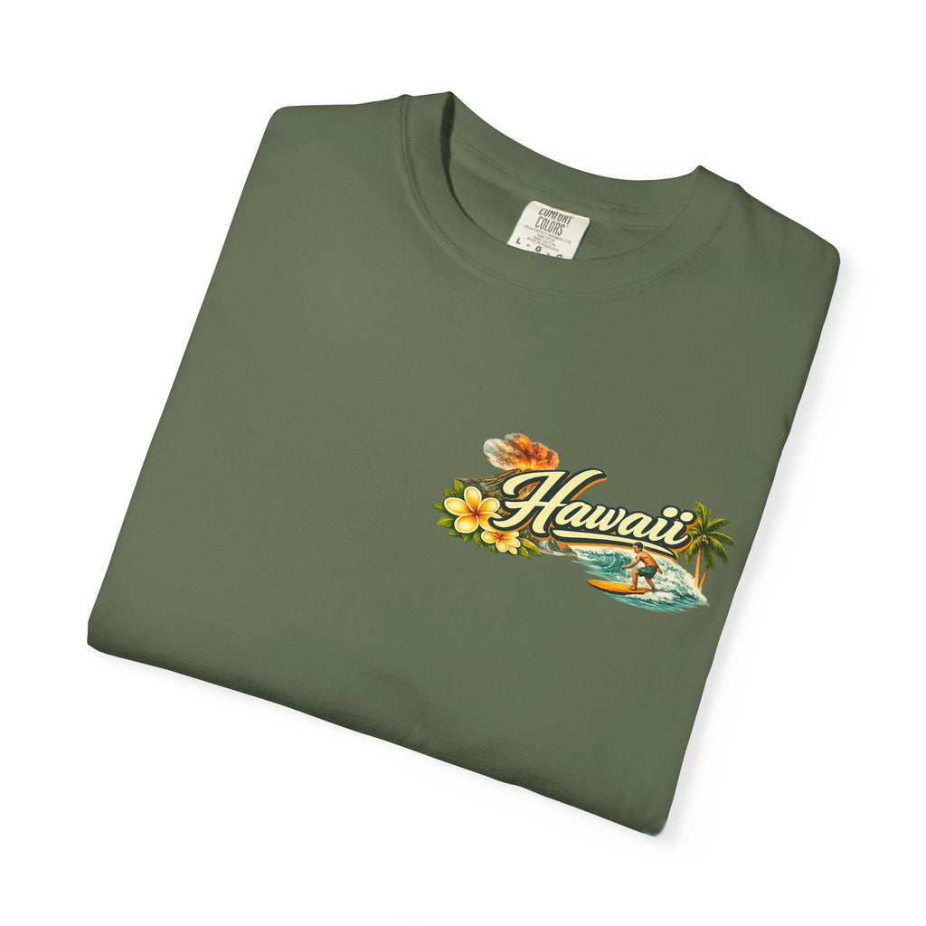 Hawaii Vintage Postcard T-Shirt — Paradise of the Pacific Graphic