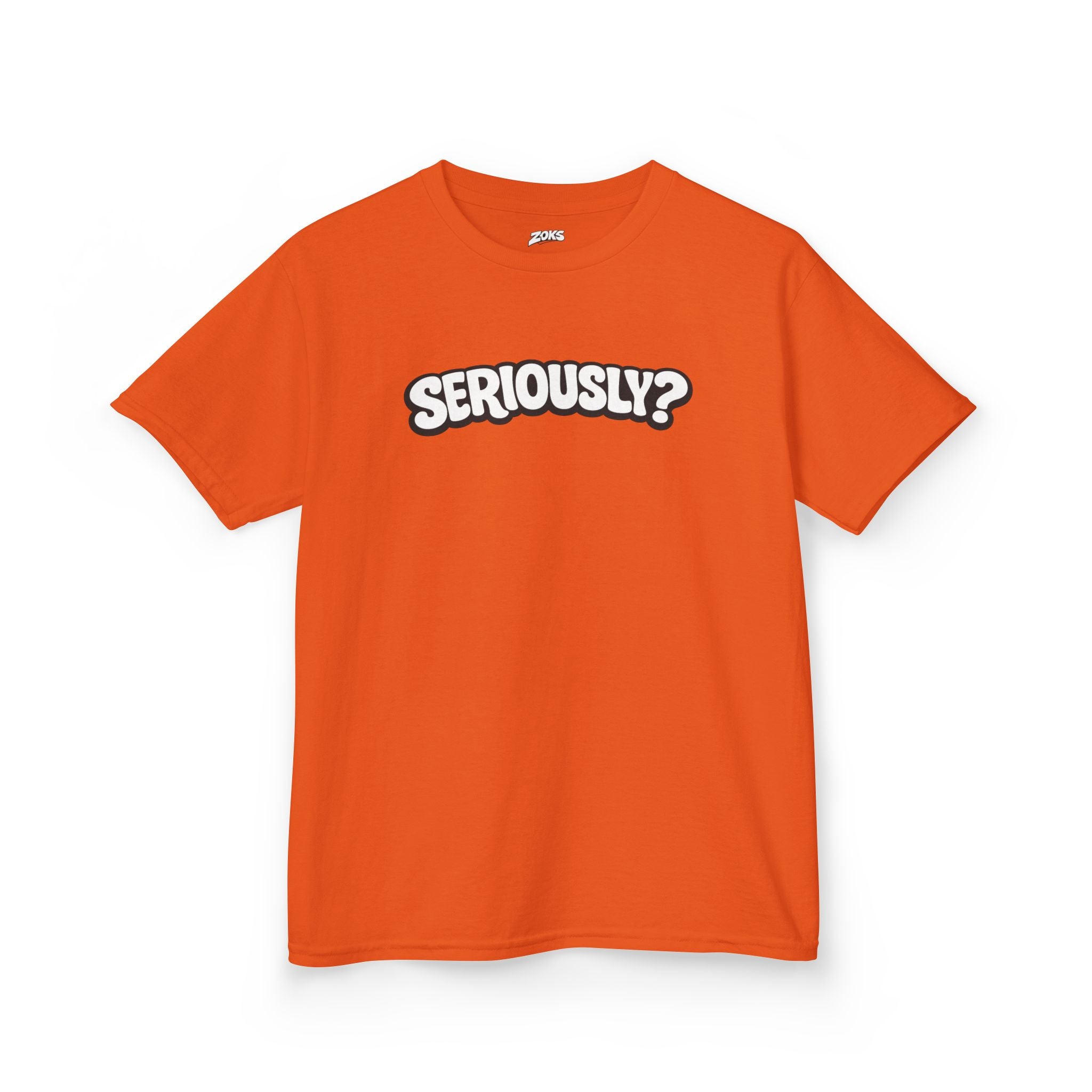 Seriously? Kids Tee — Funny Sassy Graphic T-Shirt for Kids
