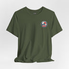 Costa Rica Surf Vintage Graphic Tee — Retro Surfer T-Shirt