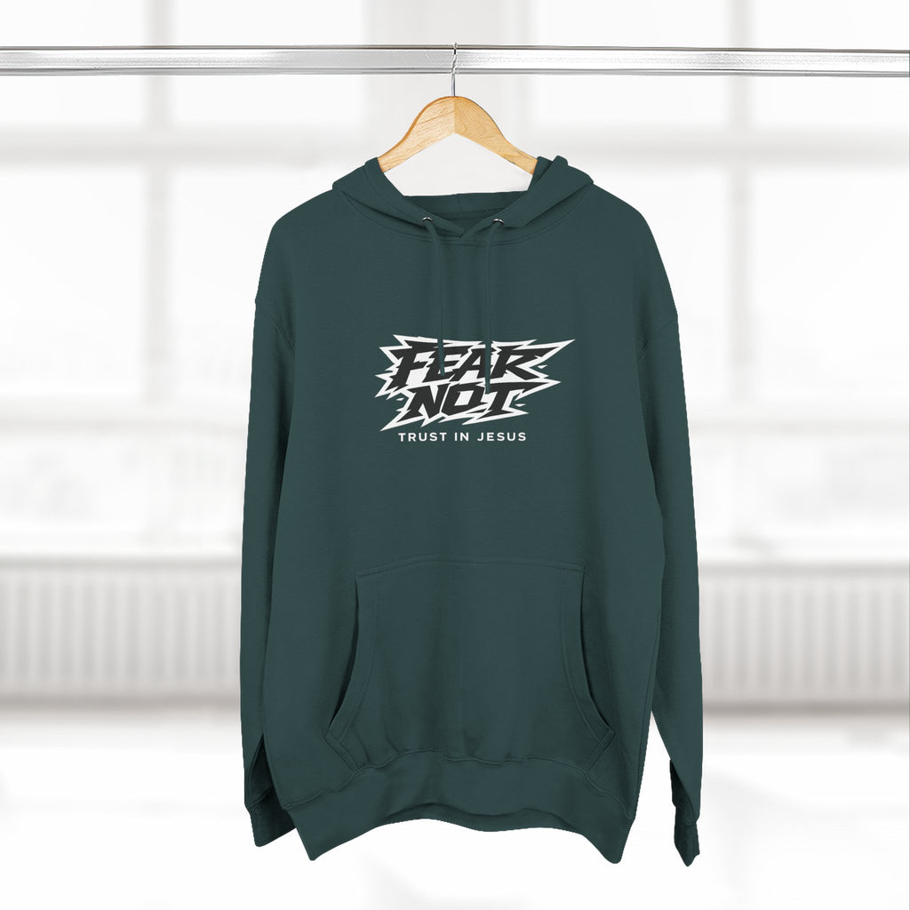 Fear Not Hoodie — "Trust in Jesus" Christian Graphic Hoodie