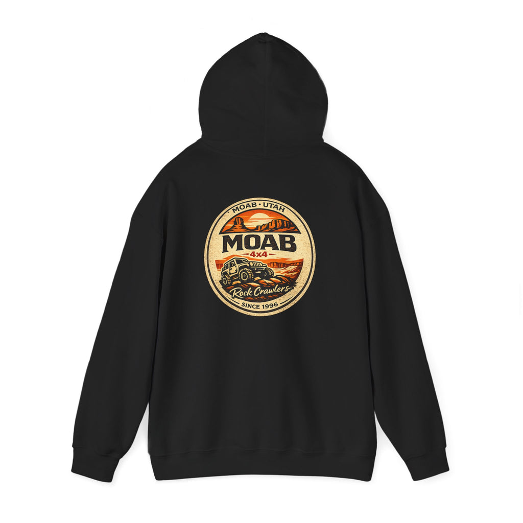 Moab 4x4 Off-Road Hoodie — Vintage Rock Crawler Pullover