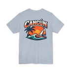 Cancún Sunset Sail Tee — Tropical Beach Vacation T-Shirt
