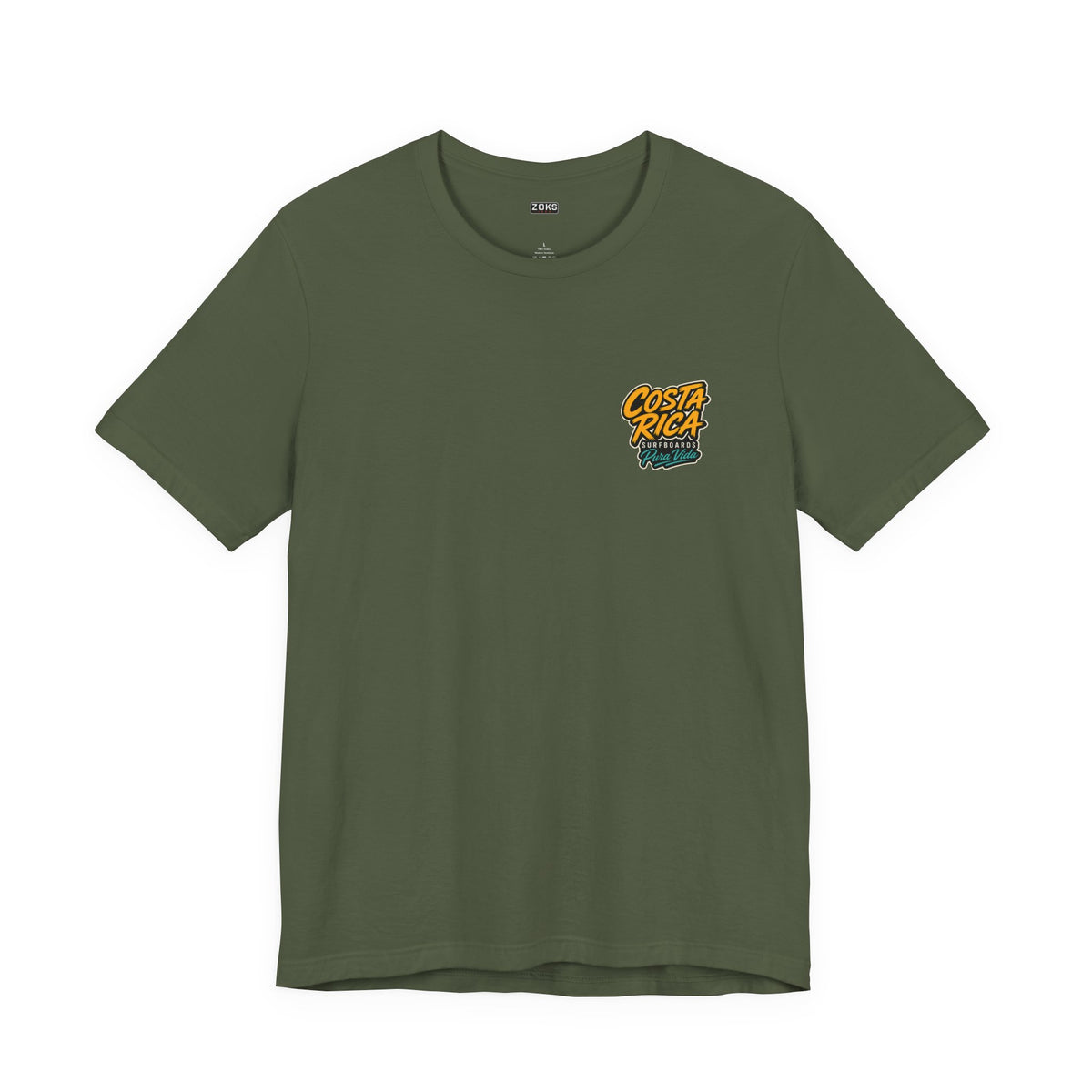 Pura Vida Sloth Beach Costa Rica T-Shirt – Retro Tropical Surf Graphic Tee