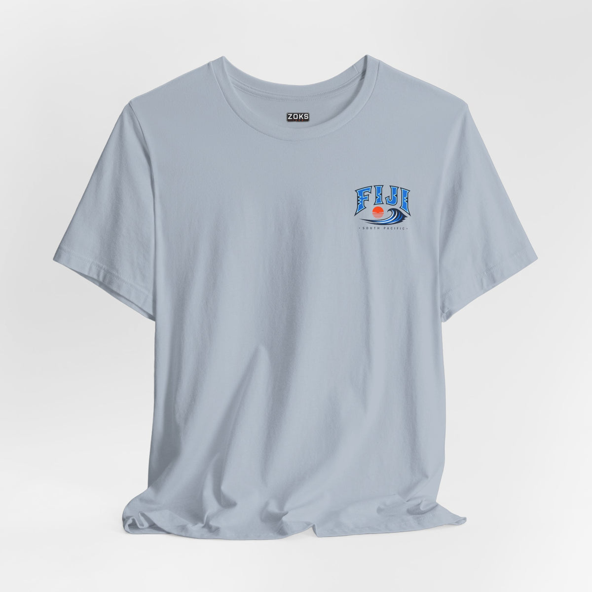 FIJI South Pacific Surf Tee – Premium Island Wave Graphic Shirt (Front & Back Print)