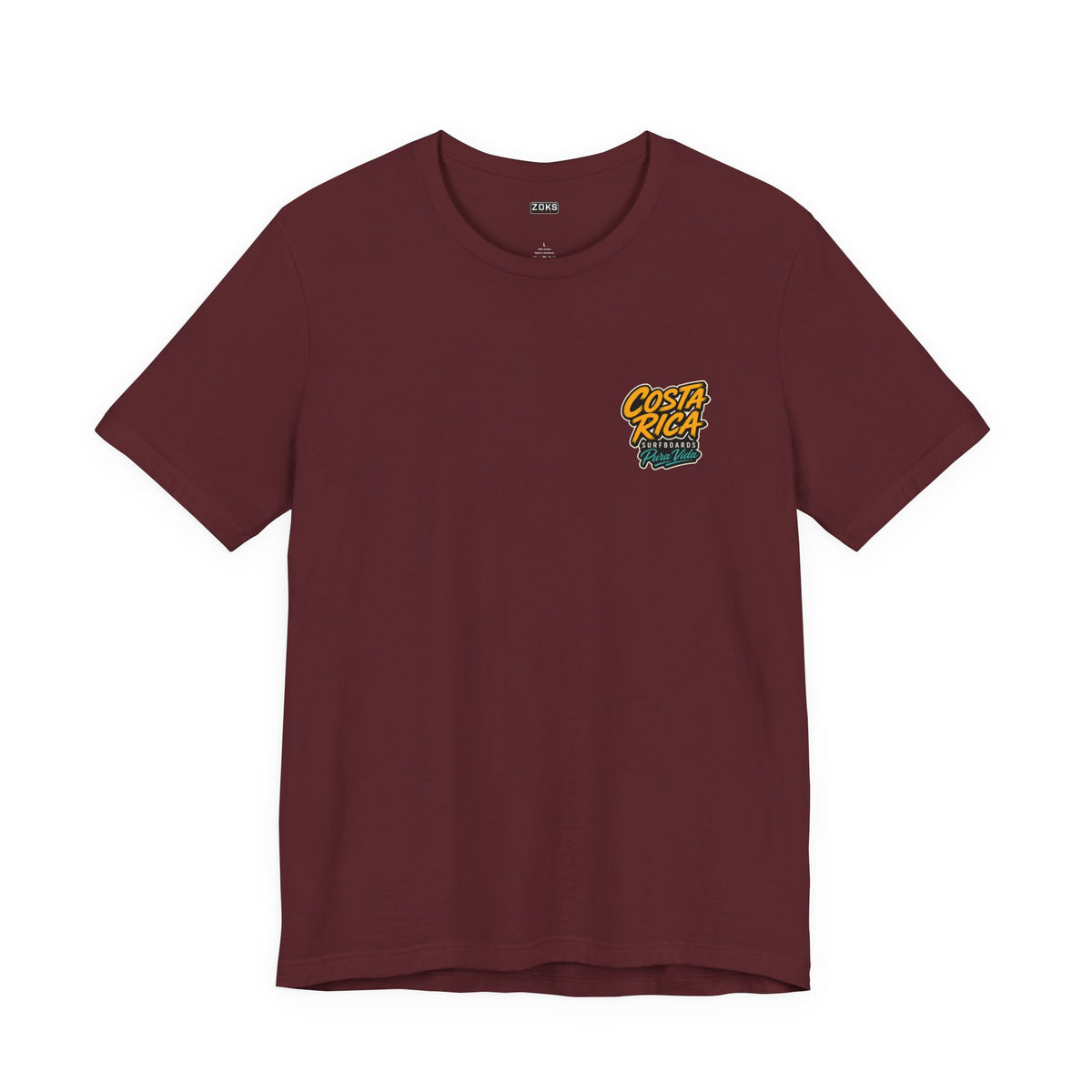 Pura Vida Sloth Beach Costa Rica T-Shirt – Retro Tropical Surf Graphic Tee
