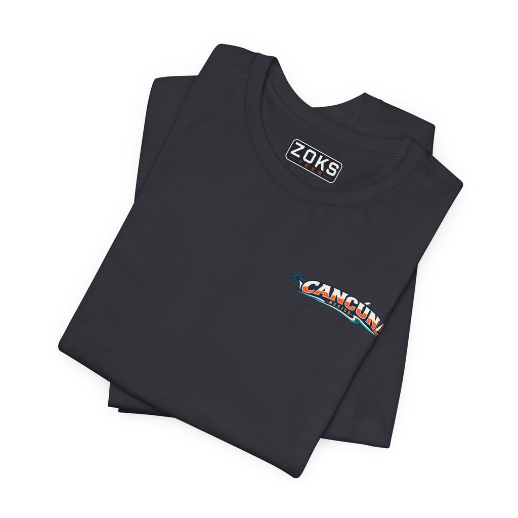 Cancún Sunset Sail Tee — Tropical Beach Vacation T-Shirt