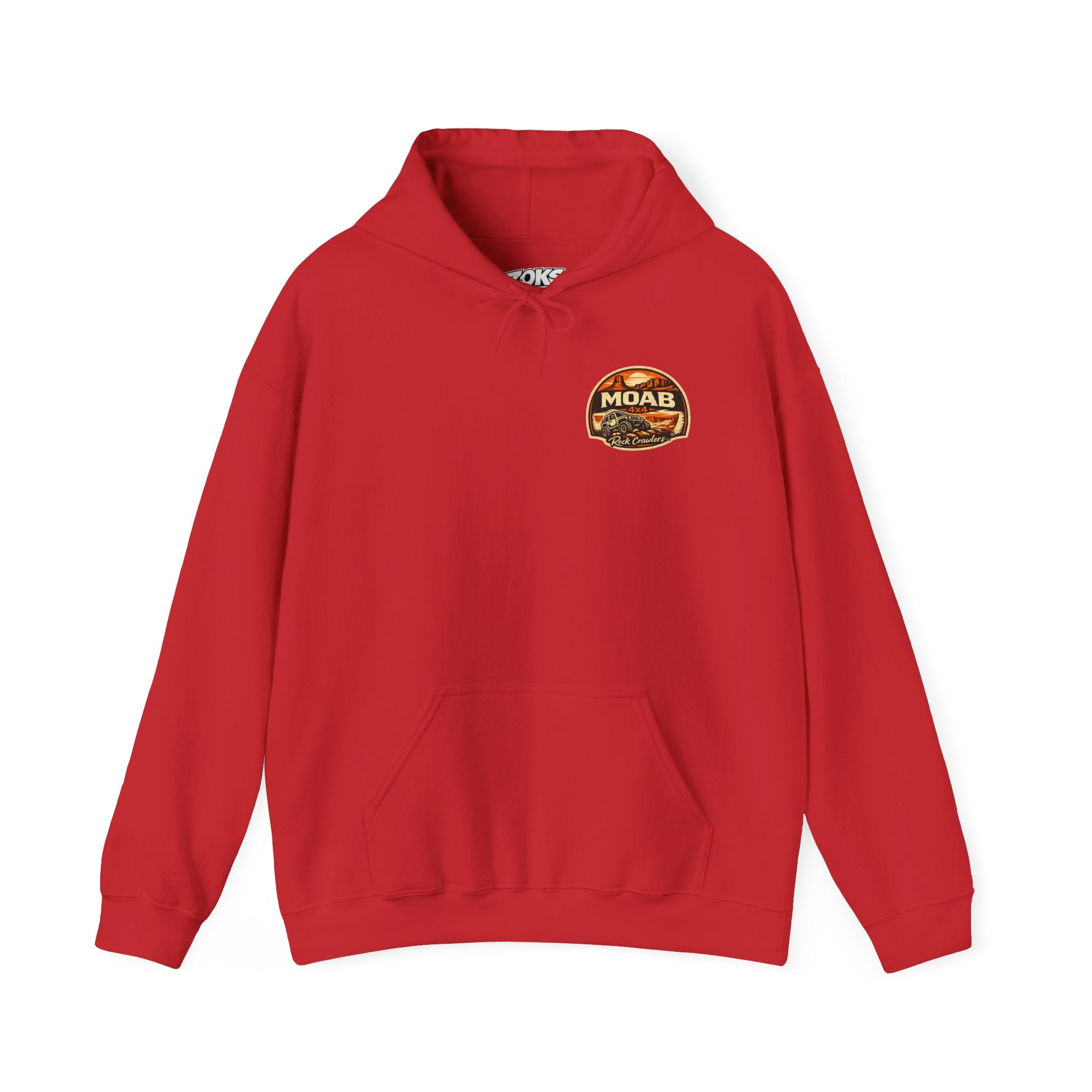 Moab 4x4 Off-Road Hoodie — Vintage Rock Crawler Pullover