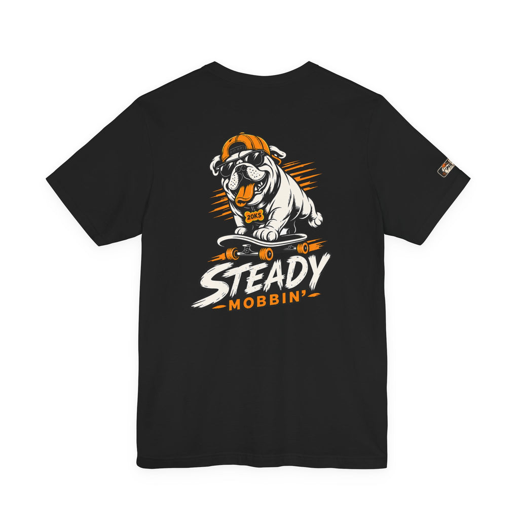 Steady Mobbin’ Bulldog Skateboard T-Shirt