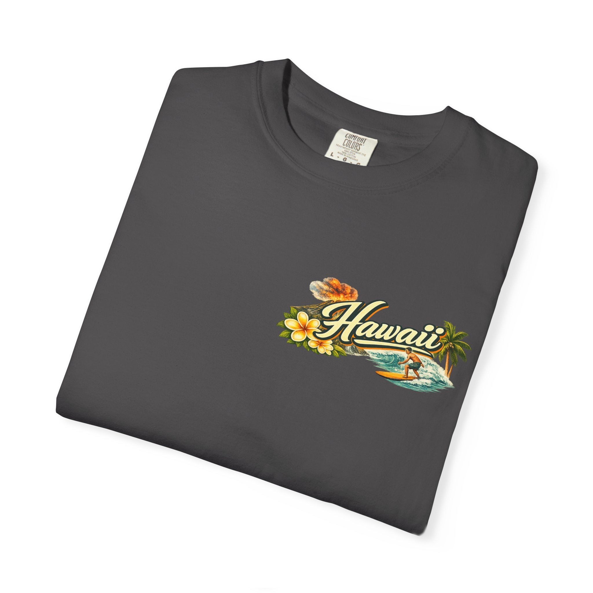 Hawaii Vintage Postcard T-Shirt — Paradise of the Pacific Graphic
