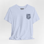Straight Outta Ocean Retro Sunset Beach T-Shirt