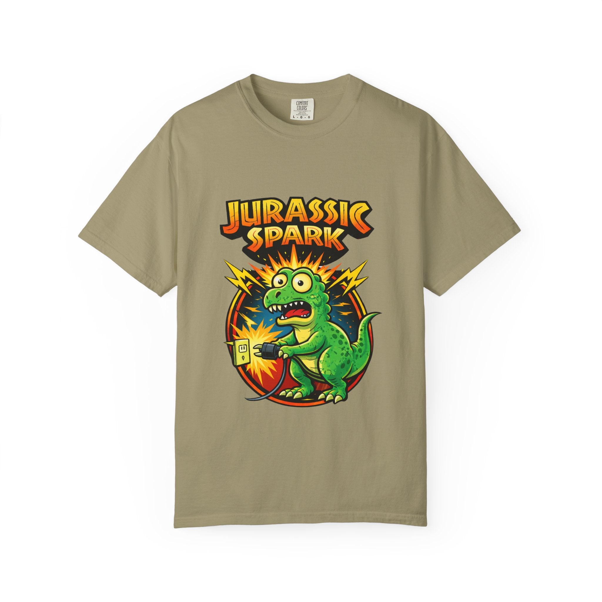 Jurassic Spark Retro Cartoon Dino T-Shirt