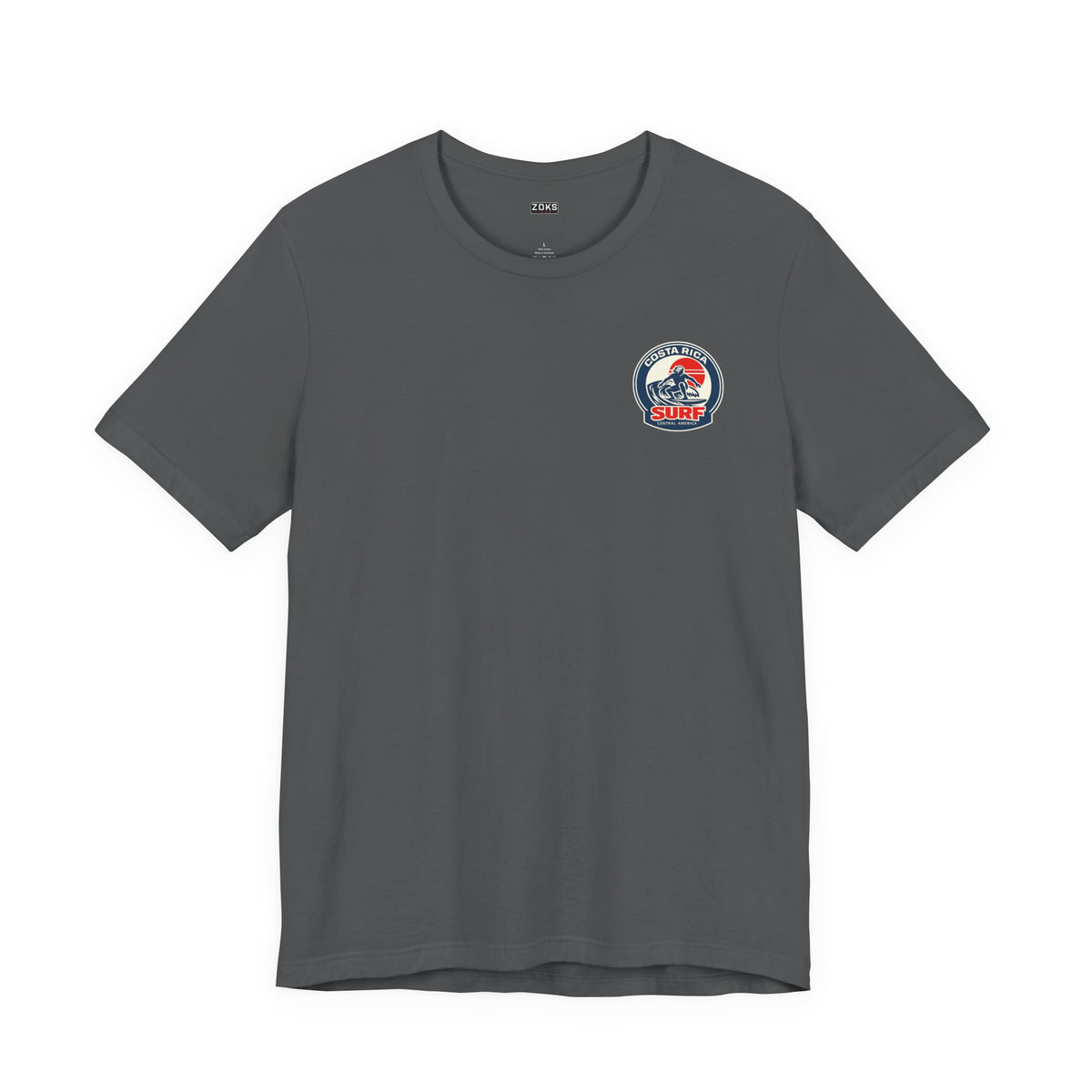 Costa Rica Surf Vintage Graphic Tee — Retro Surfer T-Shirt