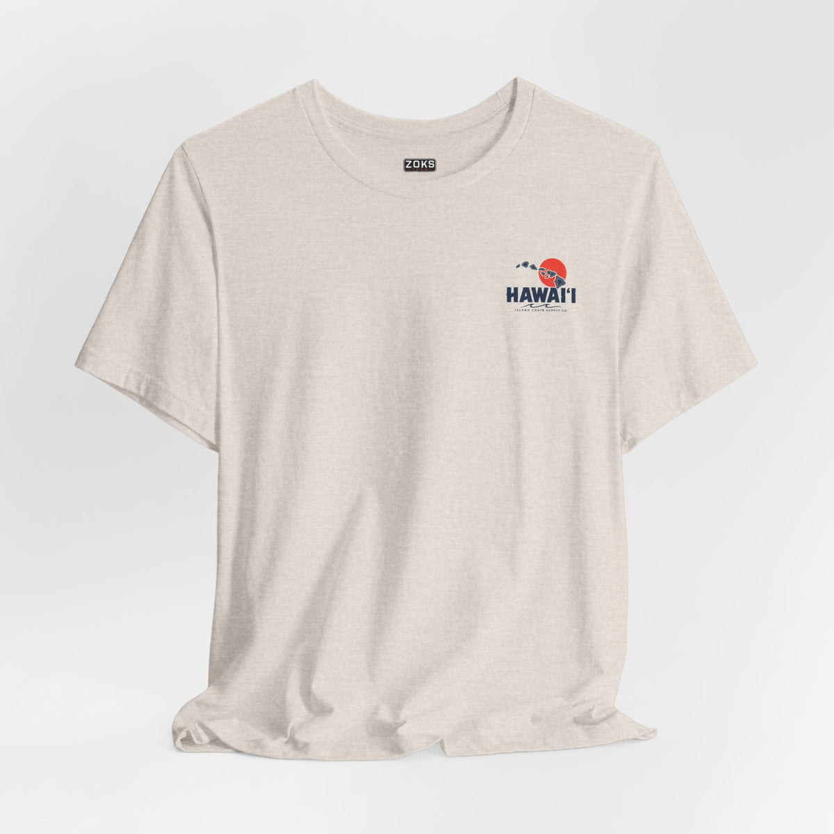 Hawai‘i Island Chain Supply Co. T-Shirt – Vintage Surf Map Graphic