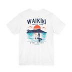 WAIKĪKĪ Paddle Club T-Shirt | Oʻahu Hawaiʻi Surf & Beach Tee