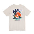 Maui Sail Sunset T-Shirt — Hawaii Palm Beach Vacation Tee