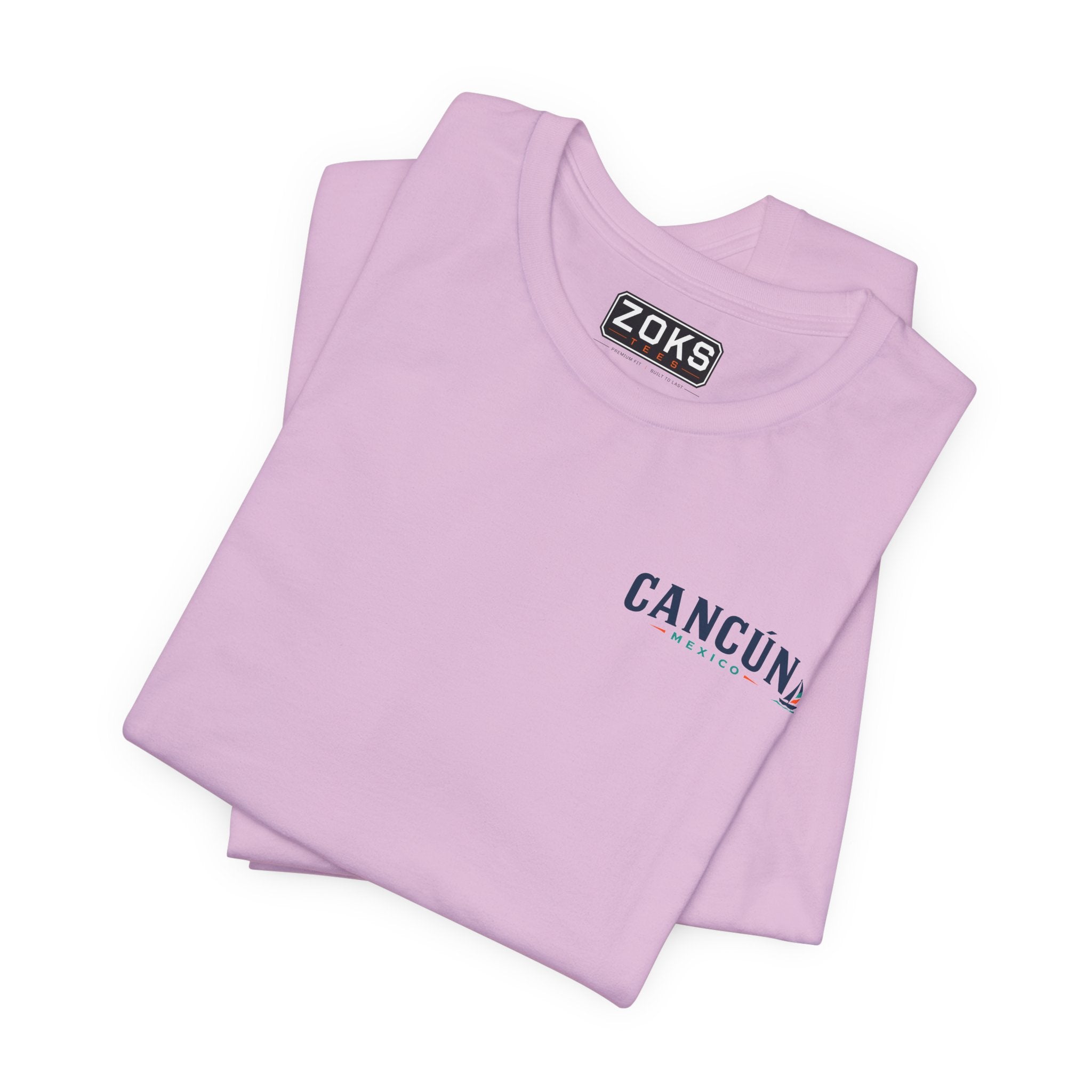 Cancún Mexico Sunset Sail T-Shirt — Beach Vacation Tee