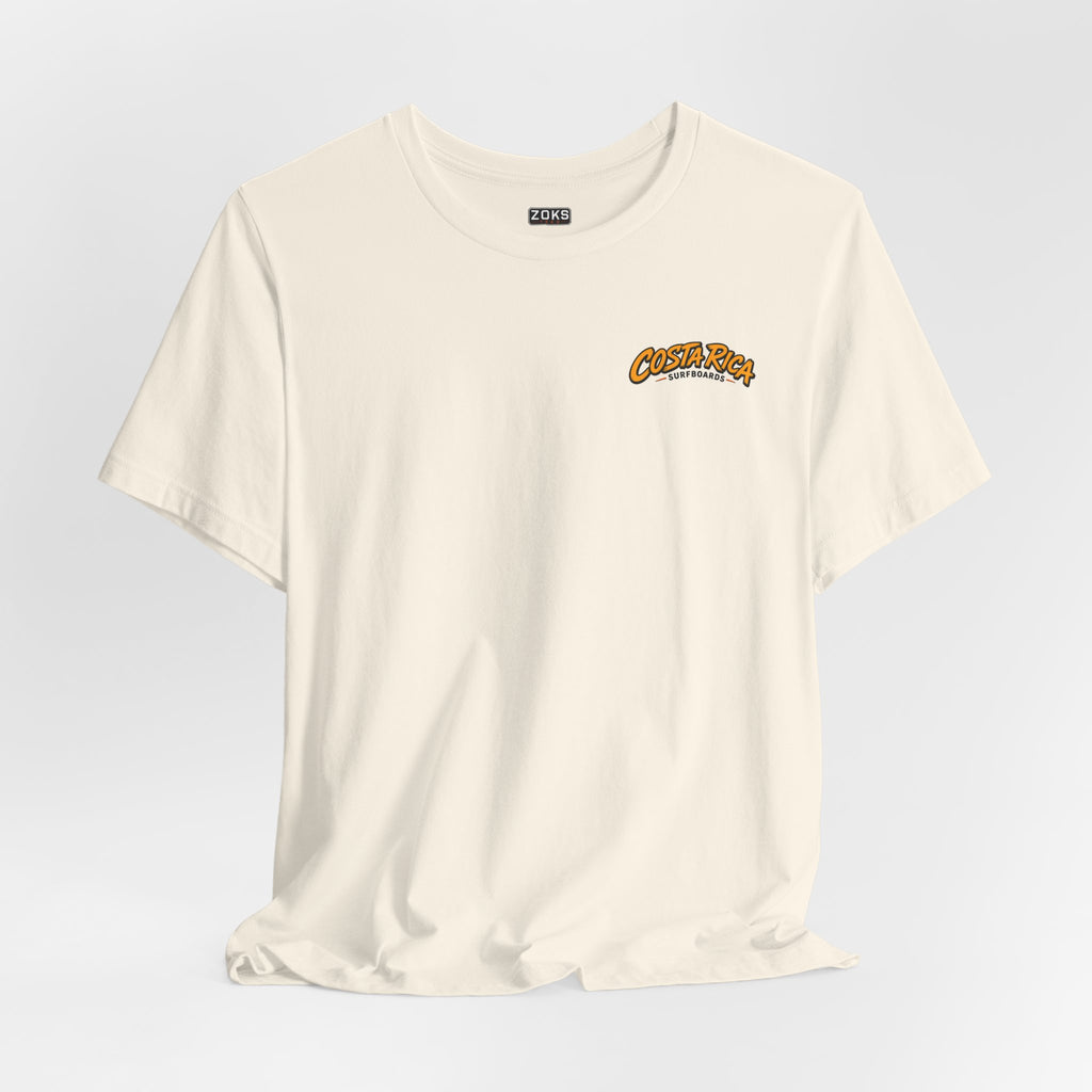 Costa Rica Surf Sloth T‑Shirt — Pura Vida Beach Tee