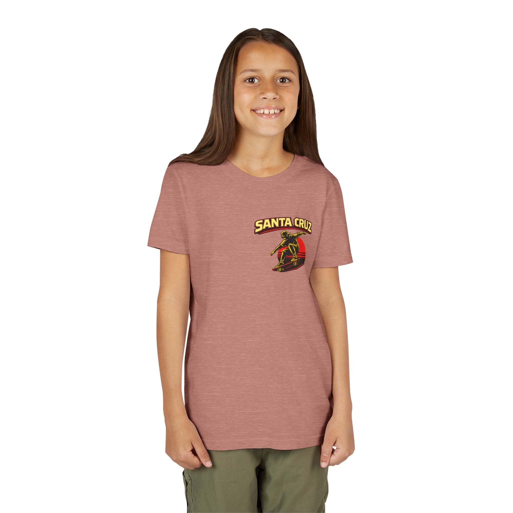 Santa Cruz Youth Skateboard Tee – Vintage Surf Skate California USA