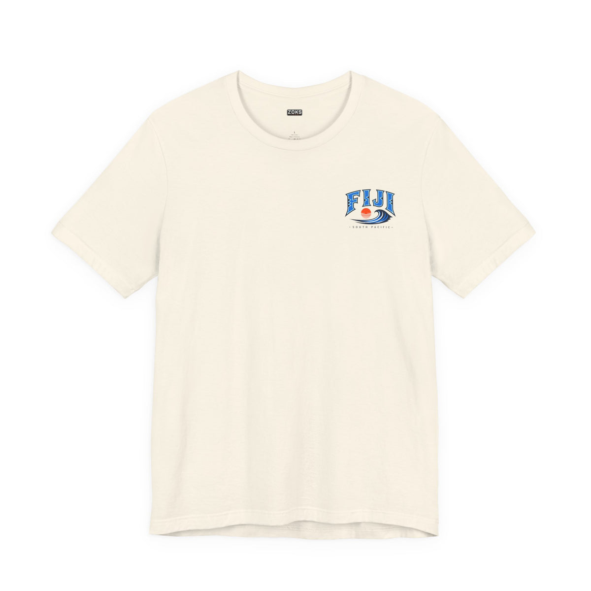 FIJI South Pacific Surf Tee – Premium Island Wave Graphic Shirt (Front & Back Print)