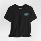 Alaska The Last Frontier T-Shirt – Orca Sunset Graphic Tee, Vintage Outdoor Travel Shirt, Nature Adventure Back Print Tee