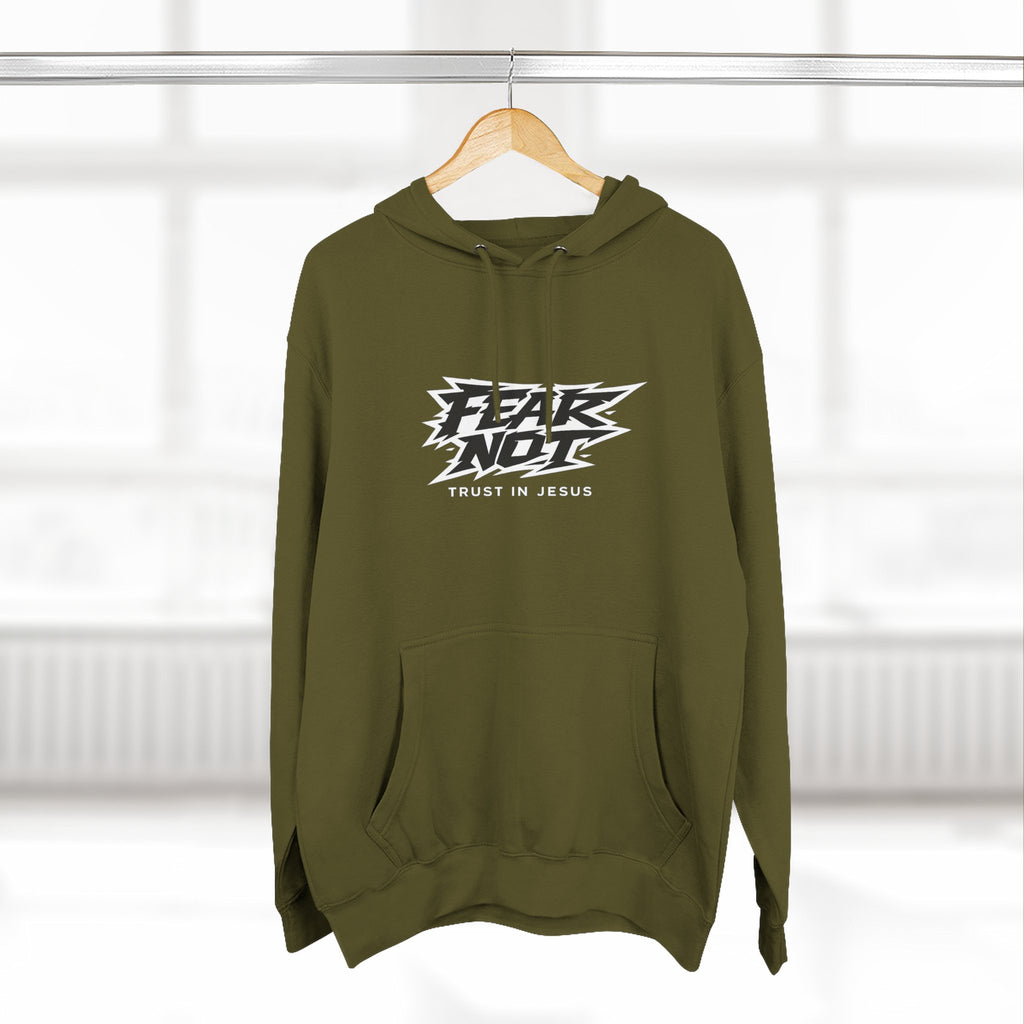 Fear Not Hoodie — "Trust in Jesus" Christian Graphic Hoodie