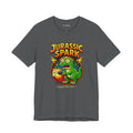 Jurassic Spark T‑Shirt — Retro Electric Dinosaur Graphic Tee