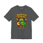 Jurassic Spark T‑Shirt — Retro Electric Dinosaur Graphic Tee