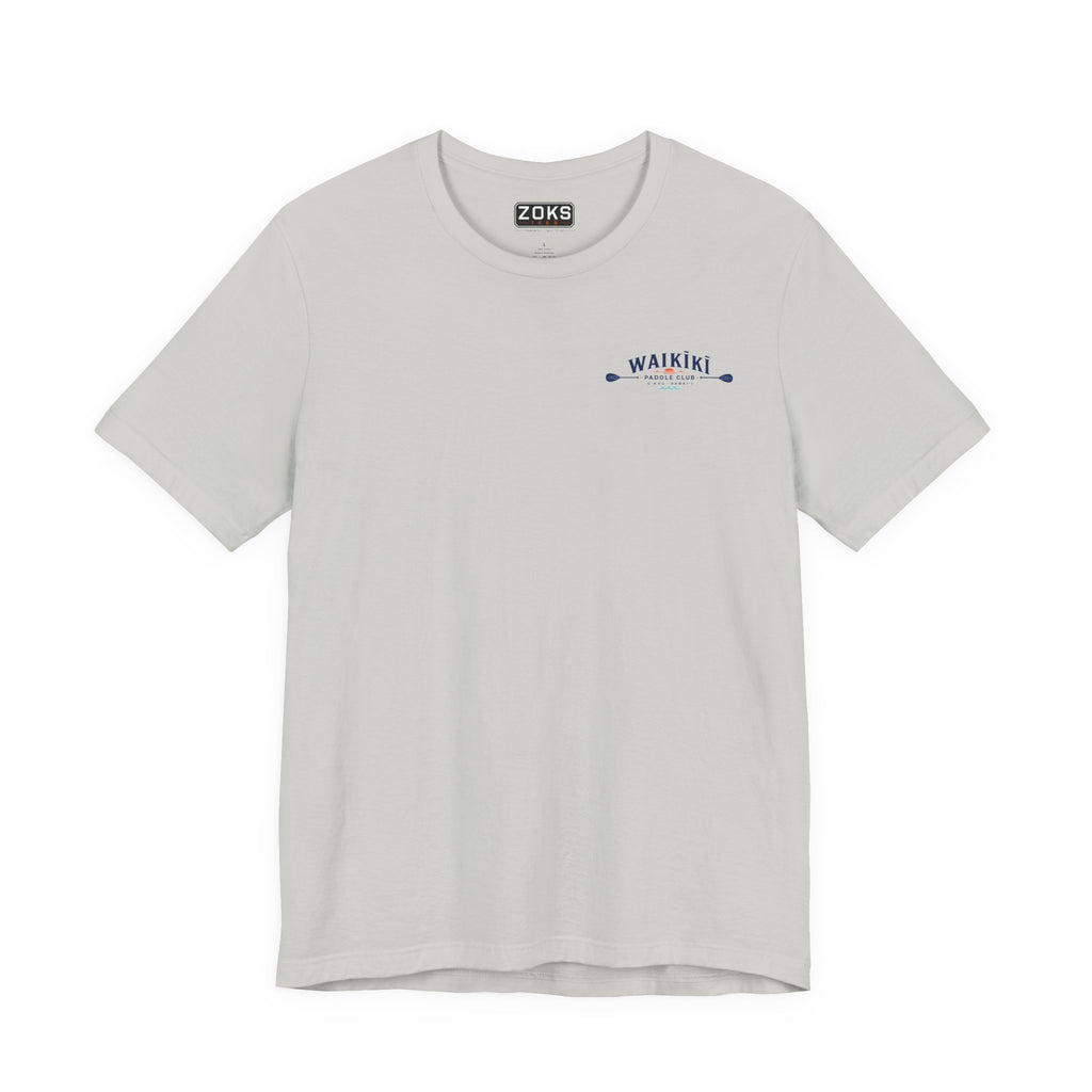 WAIKĪKĪ Paddle Club T-Shirt | Oʻahu Hawaiʻi Surf & Beach Tee