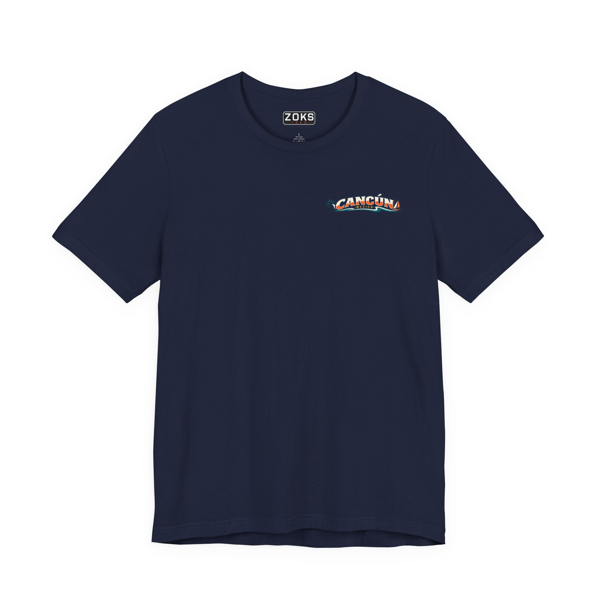 Cancún Sunset Sail Tee — Tropical Beach Vacation T-Shirt