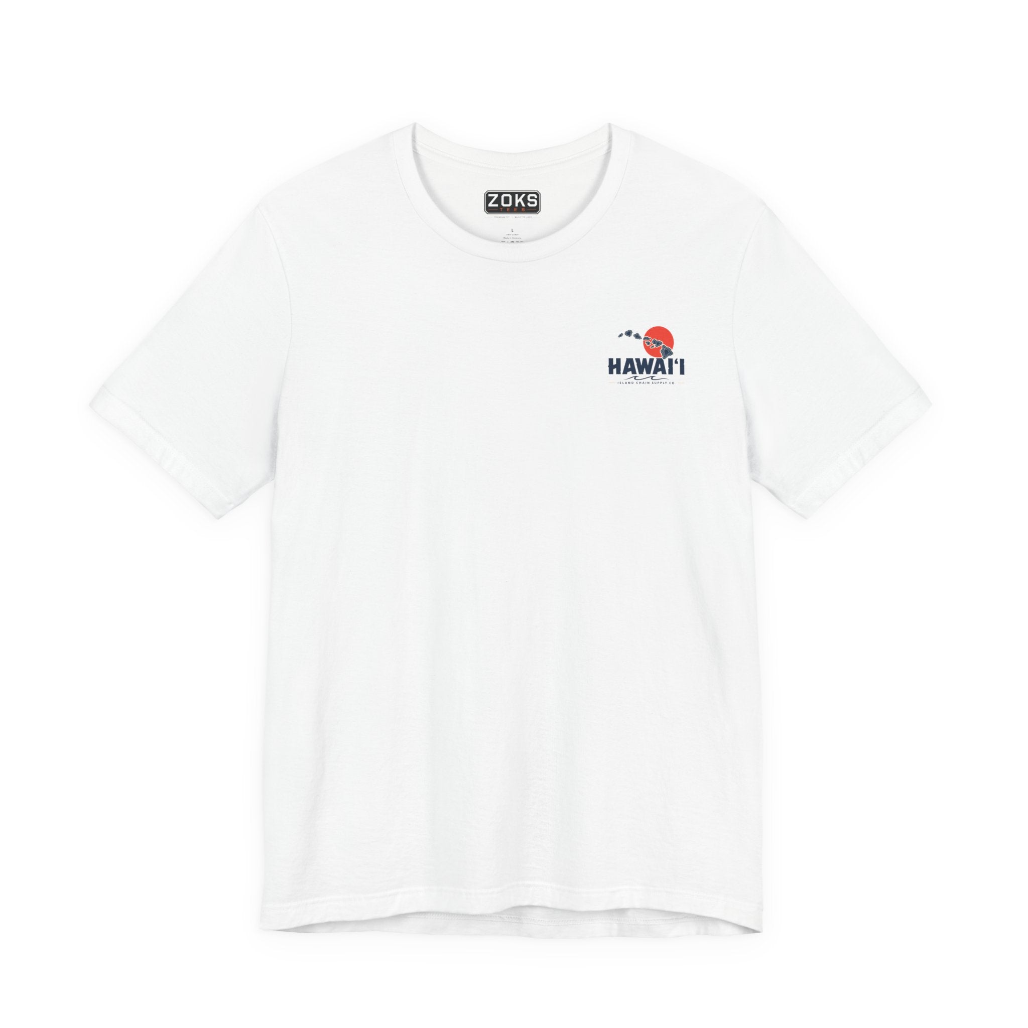 Hawai‘i Island Chain Supply Co. T-Shirt – Vintage Surf Map Graphic