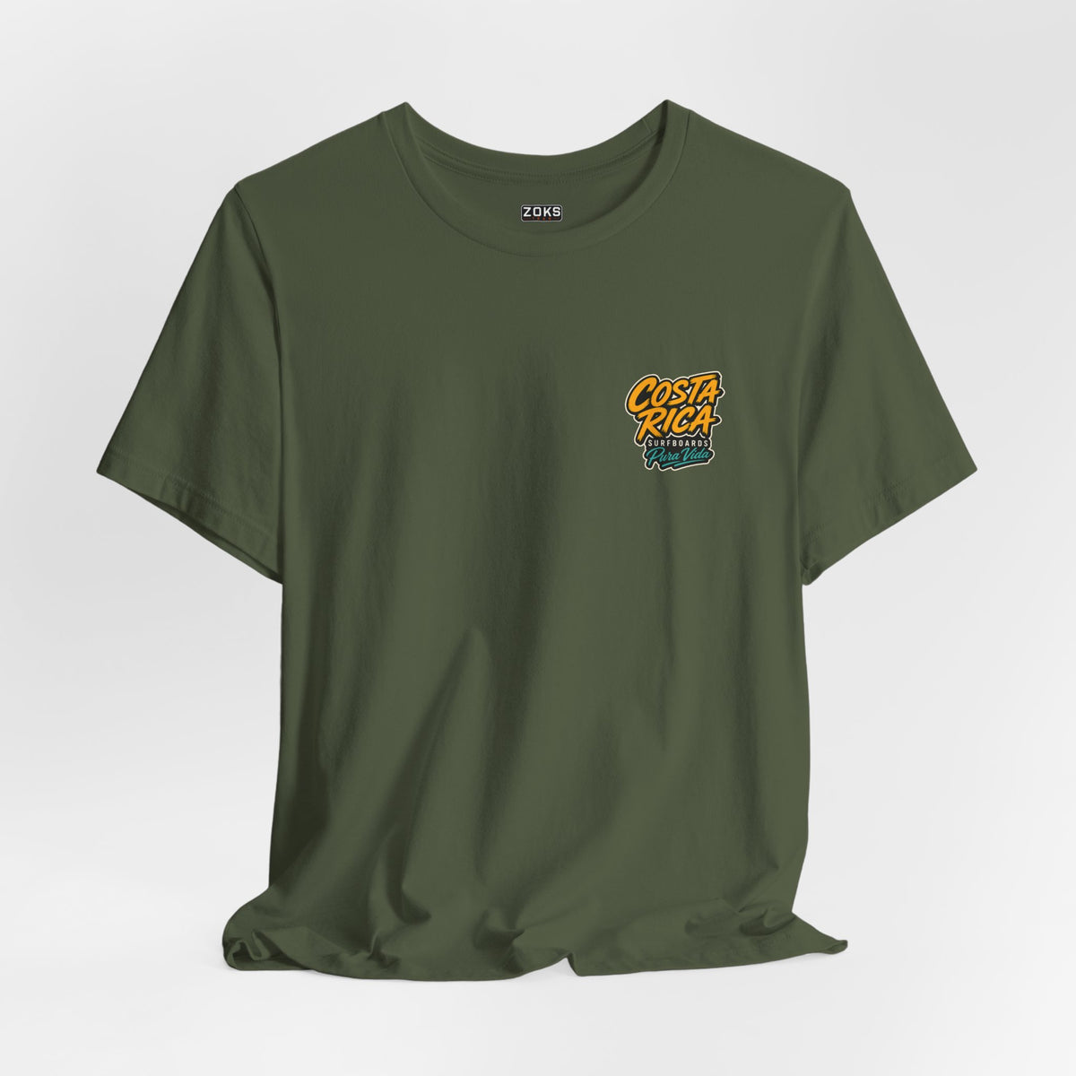 Pura Vida Sloth Beach Costa Rica T-Shirt – Retro Tropical Surf Graphic Tee