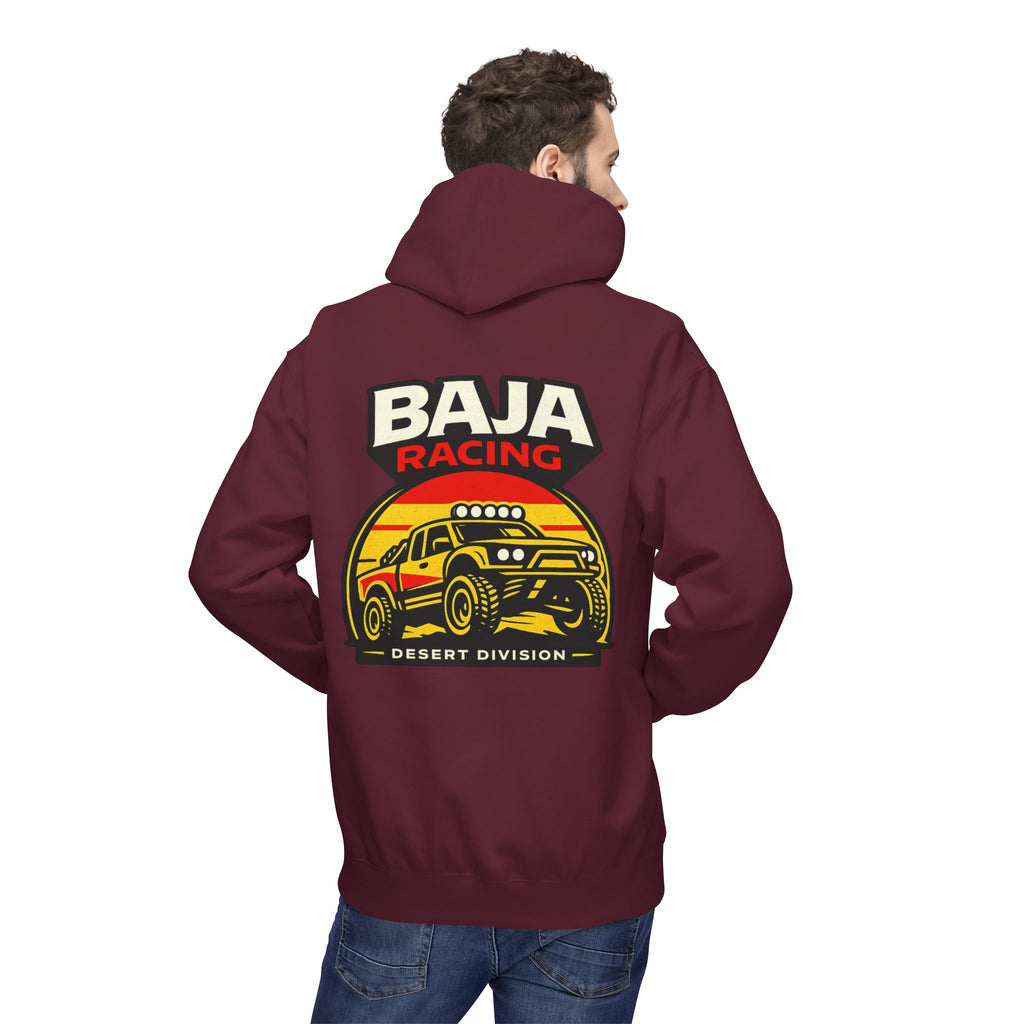 Baja Racing Hoodie — Desert Off‑Road Truck Pullover