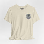 Straight Outta Ocean Retro Sunset Beach T-Shirt