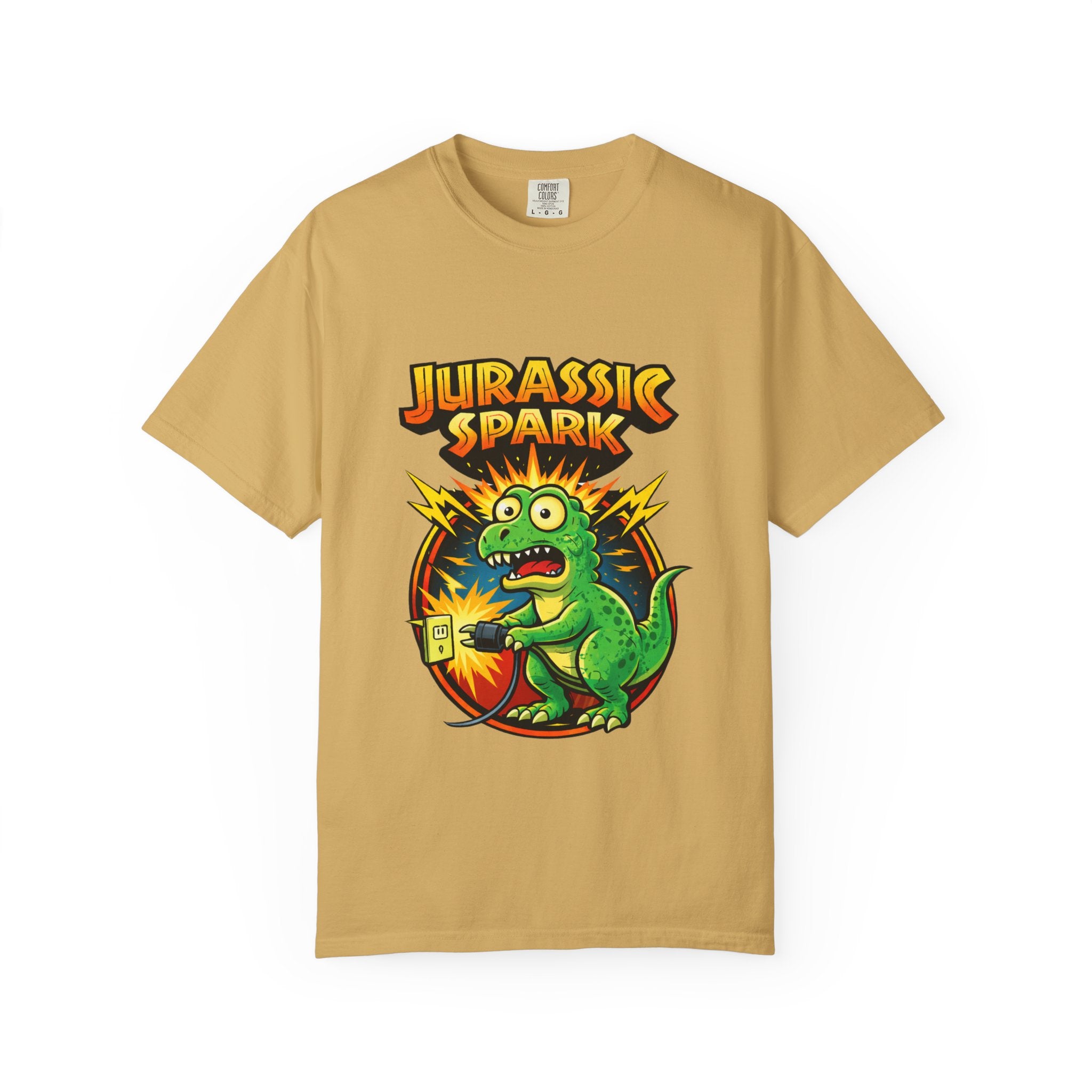 Jurassic Spark Retro Cartoon Dino T-Shirt