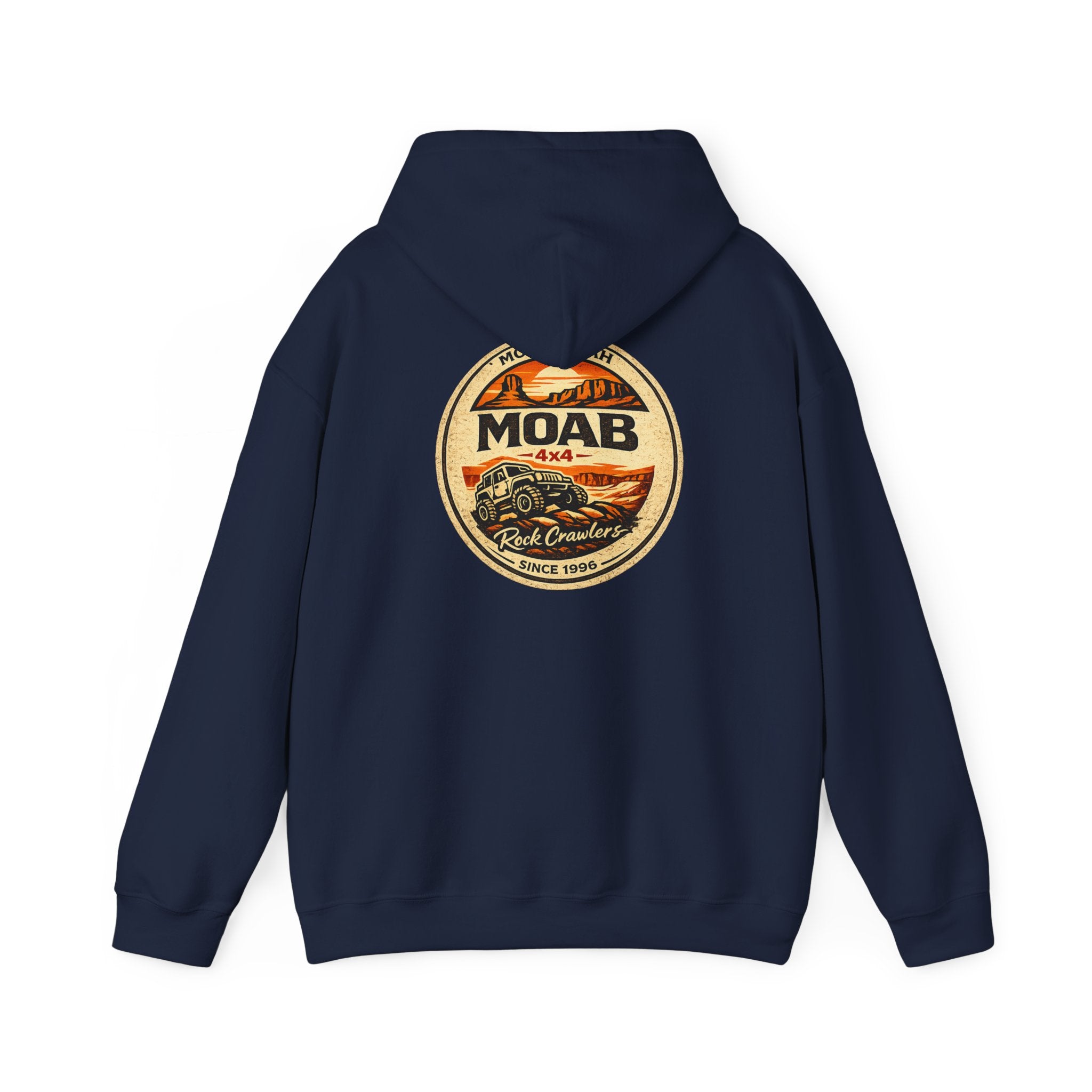 Moab 4x4 Off-Road Hoodie — Vintage Rock Crawler Pullover