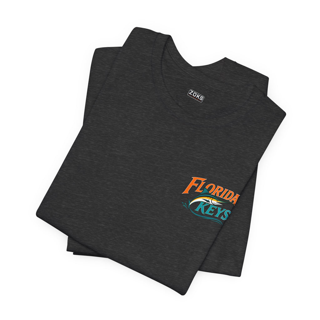 Florida Keys Marlin Sunset T-Shirt — Key West & Key Largo Fishing Tee