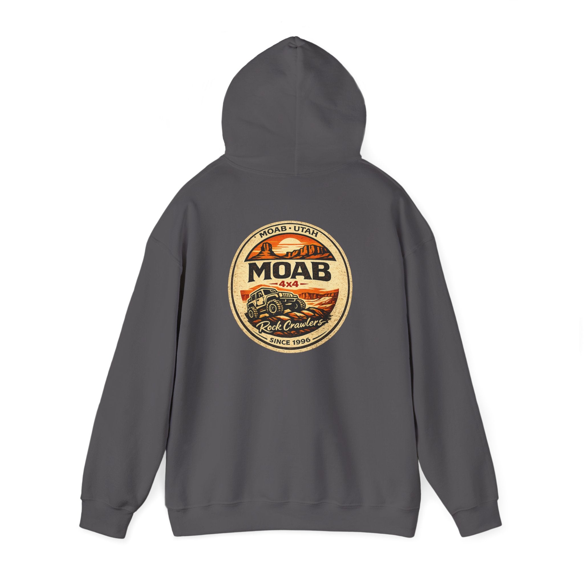 Moab 4x4 Off-Road Hoodie — Vintage Rock Crawler Pullover
