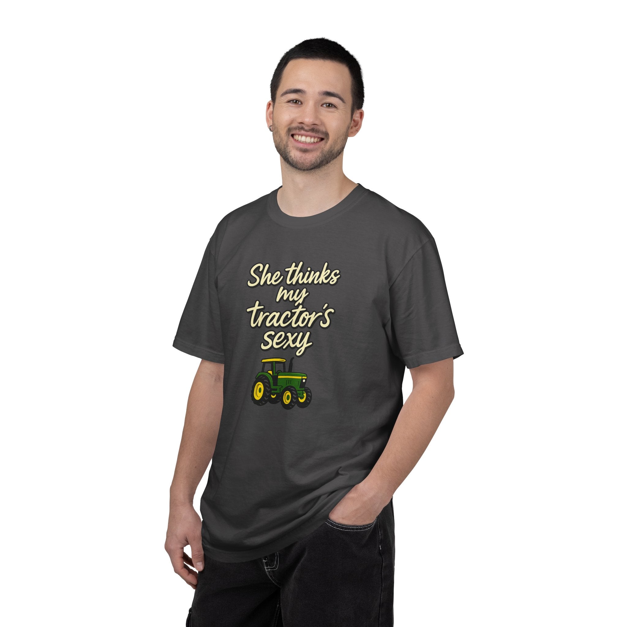 She Thinks My Tractor's Sexy T-shirt — Funny Farm Tractor Shirt