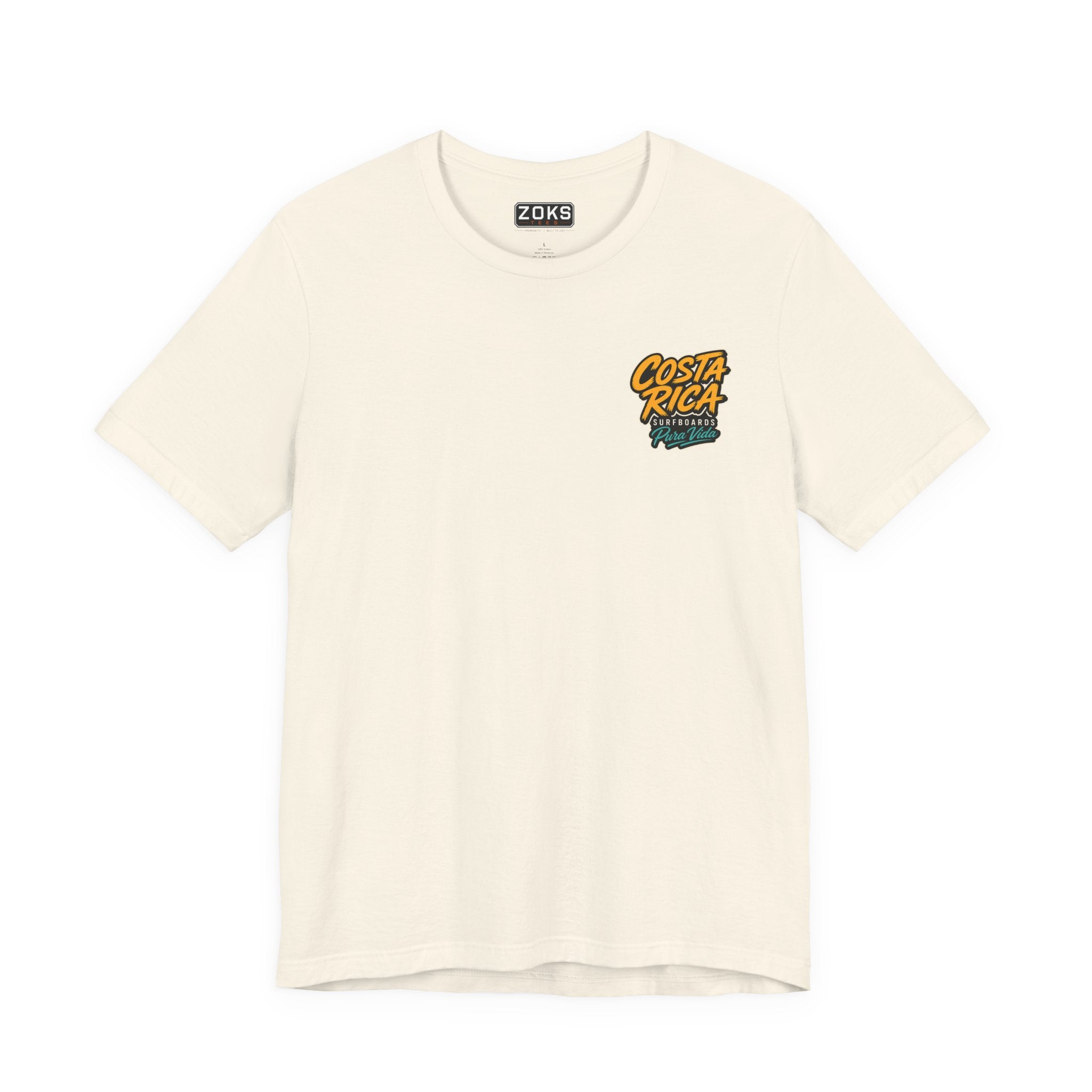 Pura Vida Sloth Beach Costa Rica T-Shirt – Retro Tropical Surf Graphic Tee