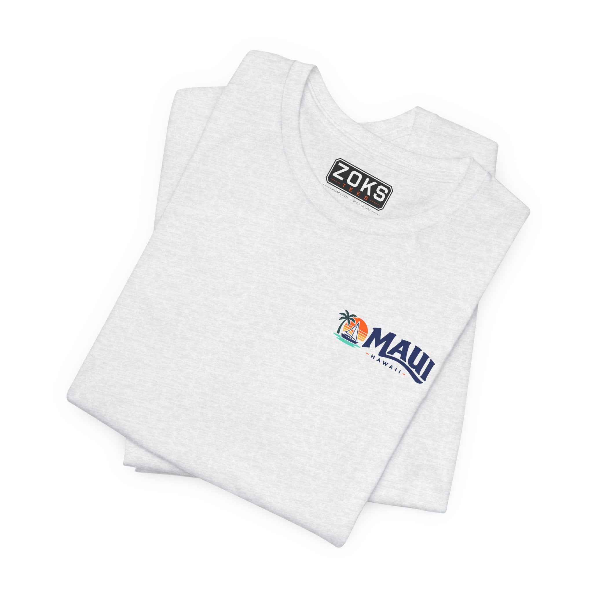 Maui Sail Sunset T-Shirt — Hawaii Palm Beach Vacation Tee