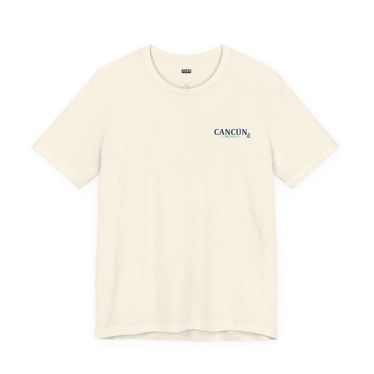 Cancún Mexico Sunset Sail T-Shirt — Beach Vacation Tee