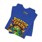 Jurassic Spark T‑Shirt — Retro Electric Dinosaur Graphic Tee