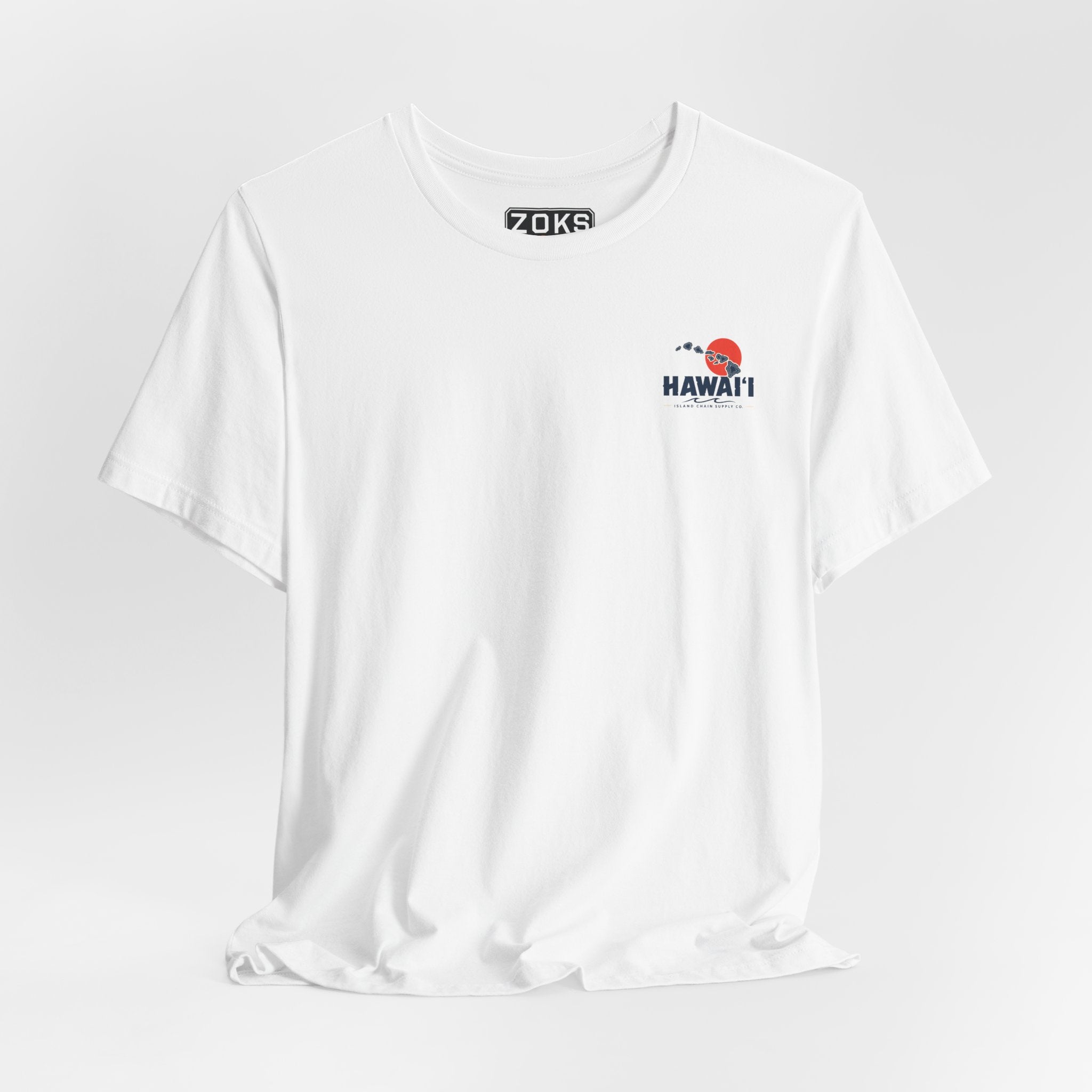 Hawai‘i Island Chain Supply Co. T-Shirt – Vintage Surf Map Graphic