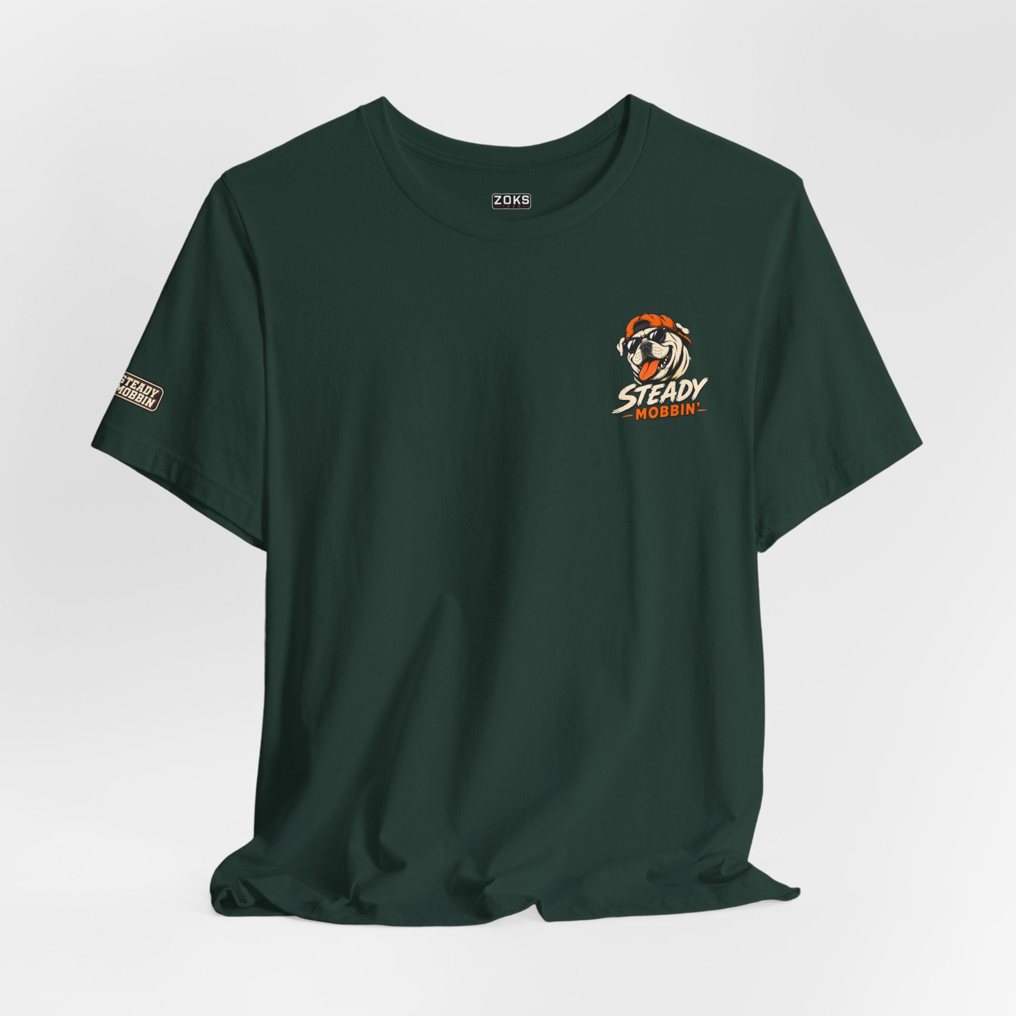 Steady Mobbin’ Bulldog Skateboard T-Shirt