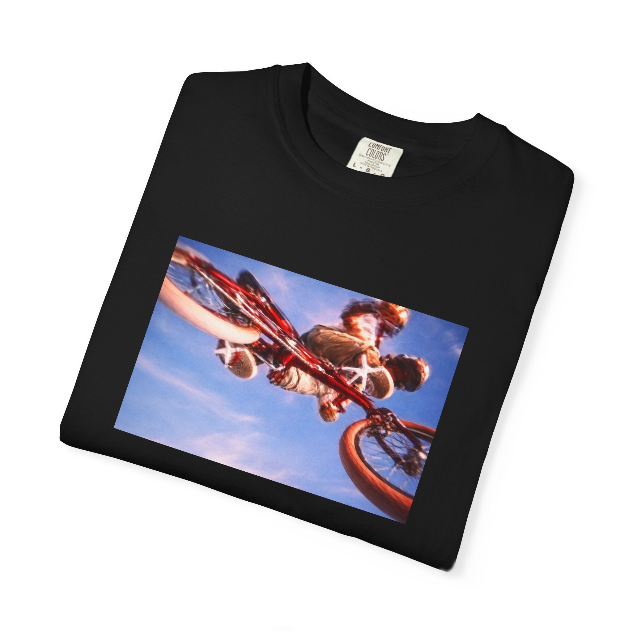 BMX Freestyle Air – Retro Sky Jump Streetwear T-Shirt