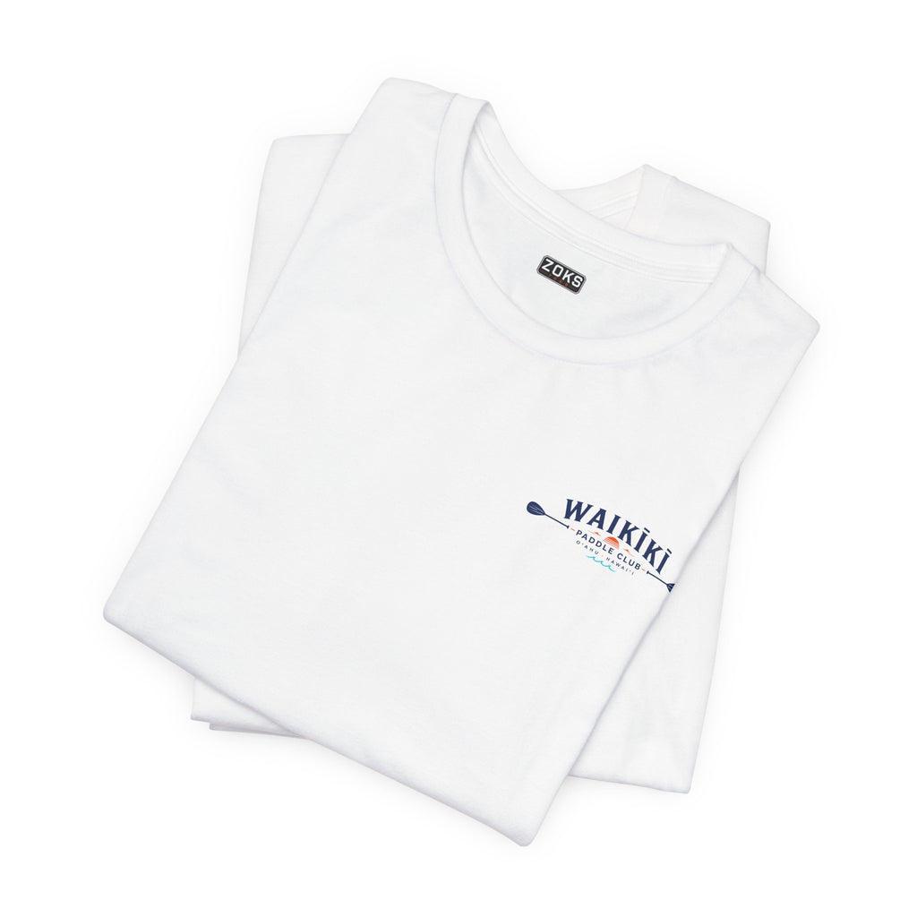 WAIKĪKĪ Paddle Club T-Shirt | Oʻahu Hawaiʻi Surf & Beach Tee