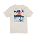 WAIKĪKĪ Paddle Club T-Shirt | Oʻahu Hawaiʻi Surf & Beach Tee