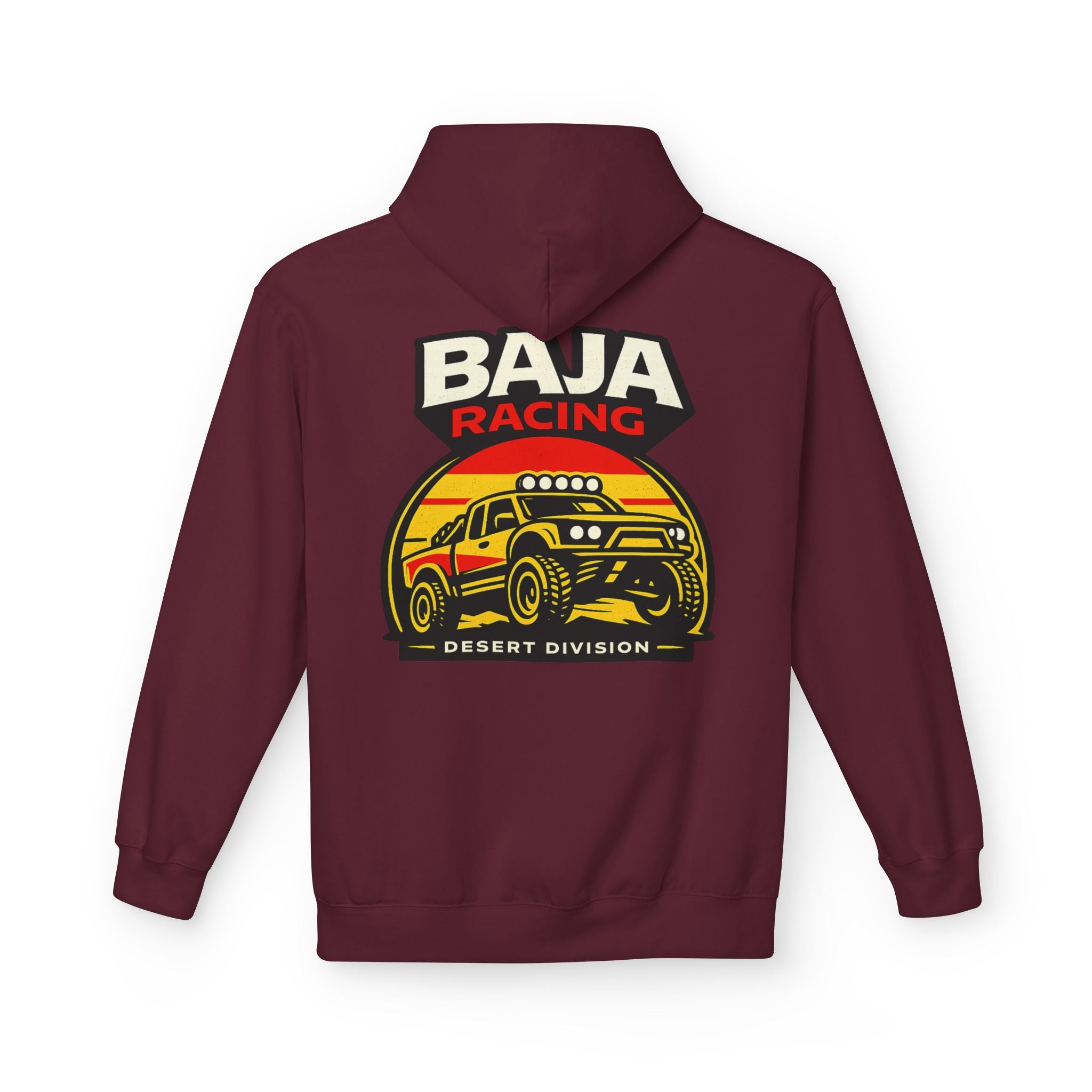 Baja Racing Hoodie — Desert Off‑Road Truck Pullover