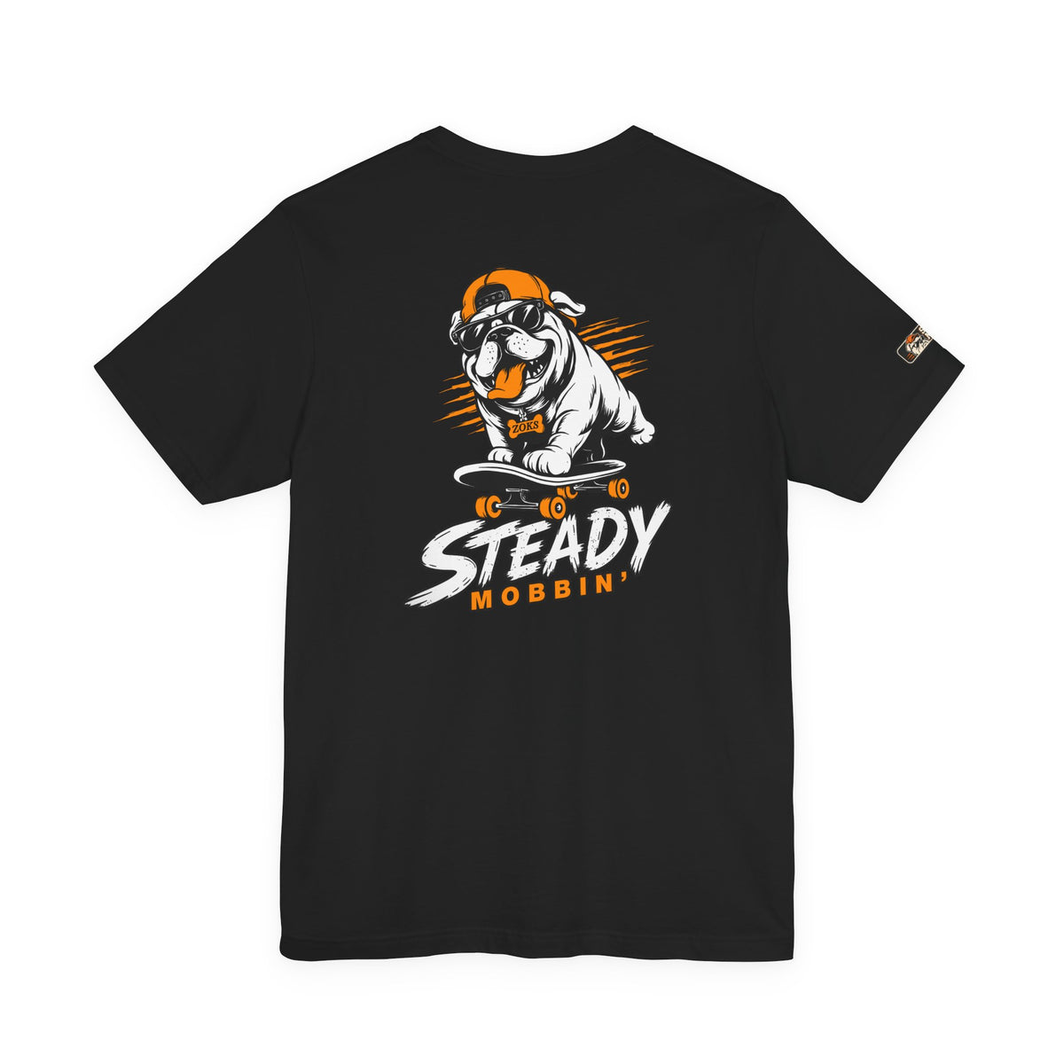 Steady Mobbin’ Bulldog Skateboard T-Shirt