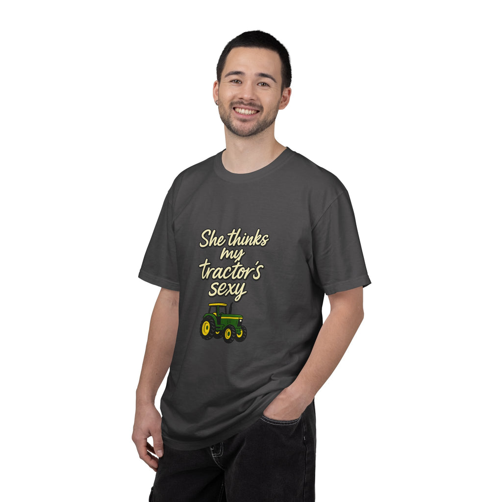 She Thinks My Tractor's Sexy T-shirt — Funny Farm Tractor Shirt